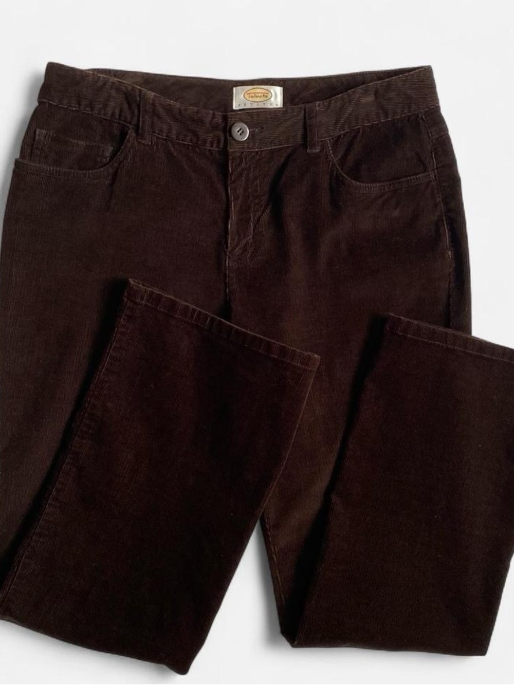 Vintage chocolate brown corduroy pants
